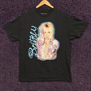 Britney Spears The 90s Pop Princess Icon Poster T-Shirt L